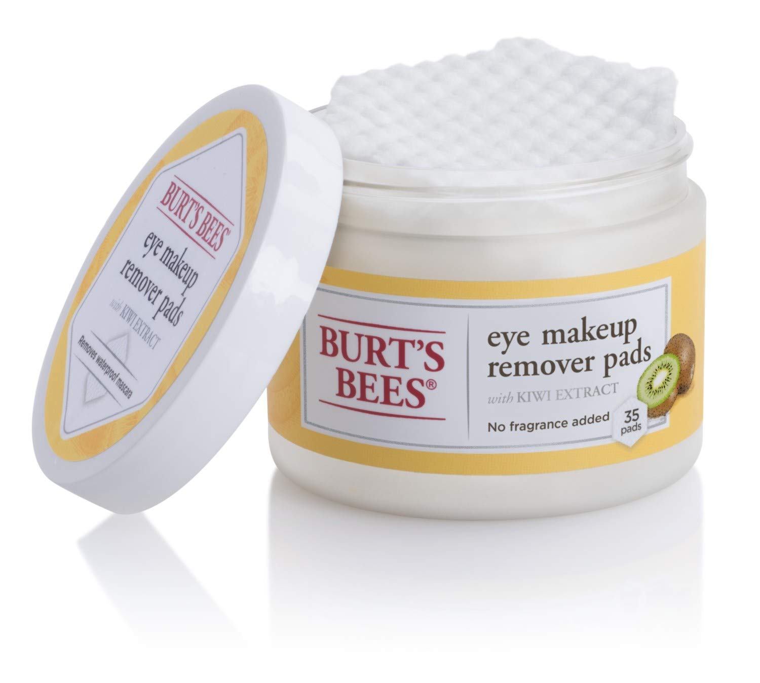 BURTS BEES EYE MAKEUP REMOVER PADS - 35 ADET