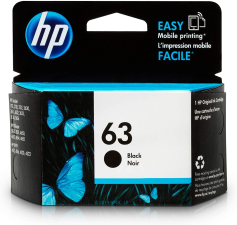 HP 63 INK KARTUS BLACK - F6U62AN
