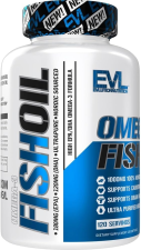 EVLUTION NUTRITION OMEGA 3 FISH OIL 1250MG