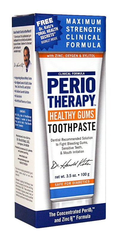 THERABREATH PERIOTHERAPY HEALTHY GUMS TOOTHPASTE - 3.5 OUNCE