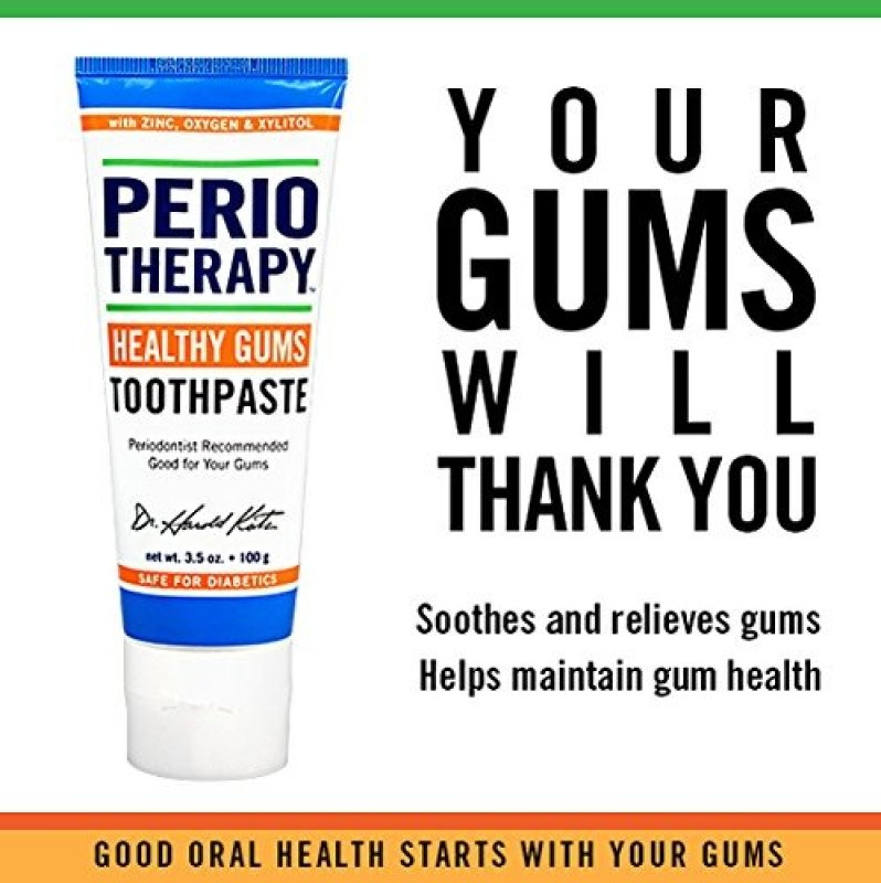 THERABREATH PERIOTHERAPY HEALTHY GUMS TOOTHPASTE - 3.5 OUNCE
