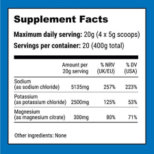 FASTING SALTS SODIUM, POTASSIUM, MAGNESIUM - 400GR