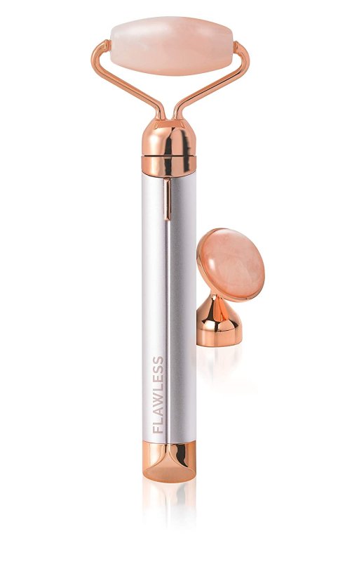 FINISHING TOUCH FLAWLESS CONTOUR VIBRATING FACIAL ROLLER & MASSAGER