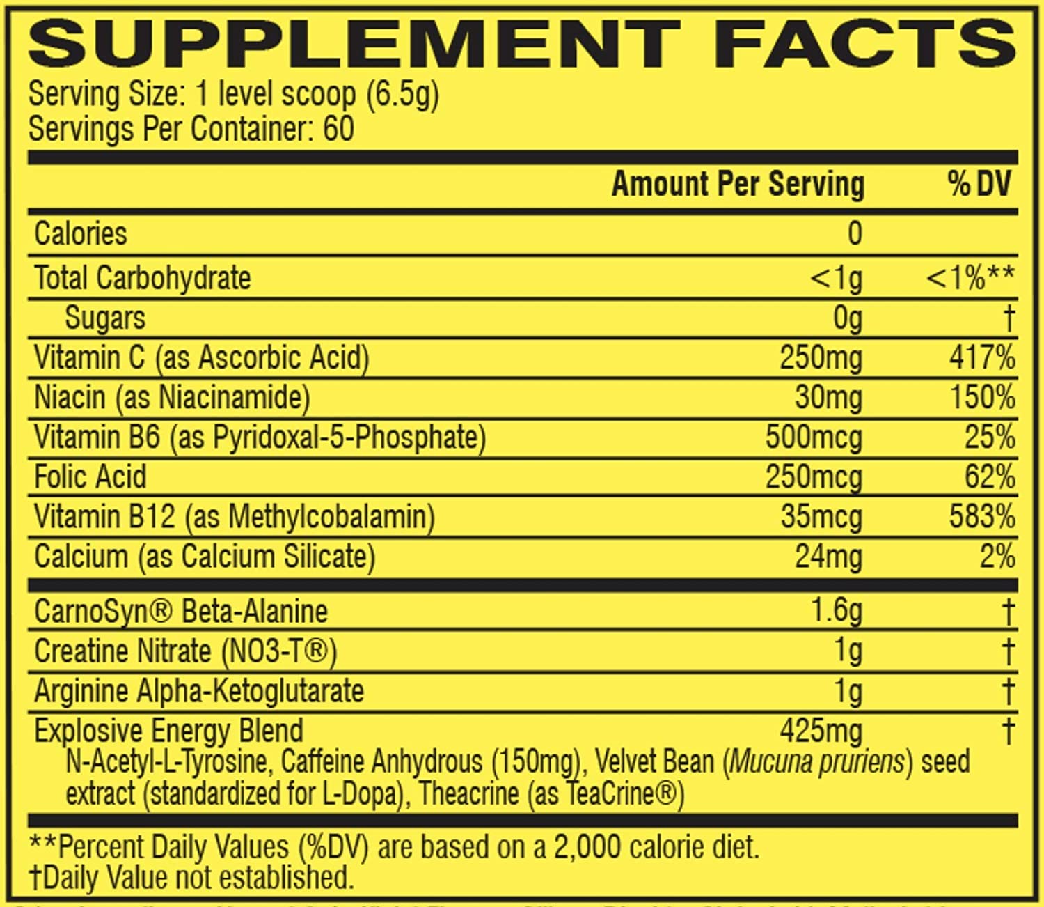 CELLUCOR C4 ORIGINAL PRE WORKOUT POWDER FRUIT PUNCH - 60 SERVIS