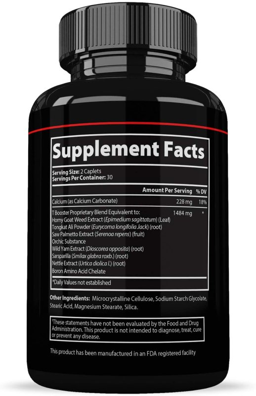 PRIME LABS - MEN'S TEST BOOSTER - 60 TABLET