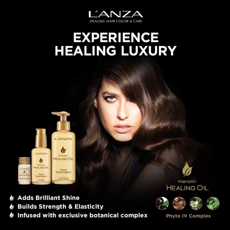 L'ANZA KERATIN HAIR TREATMENT HEALING OIL