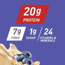 PREMIER PROTEIN 20G PROTEIN SHAKE WITH OATS, BLUEBERRIES AND CREAM - 12'LI PAKET