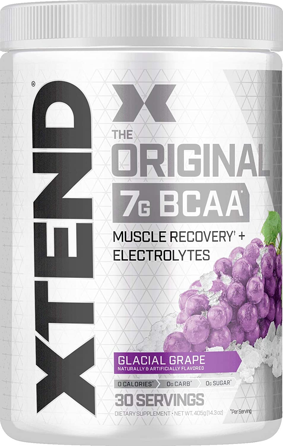 XTEND ORIGINAL BCAA POWDER GLACIAL GRAPE - 30 SERVIS