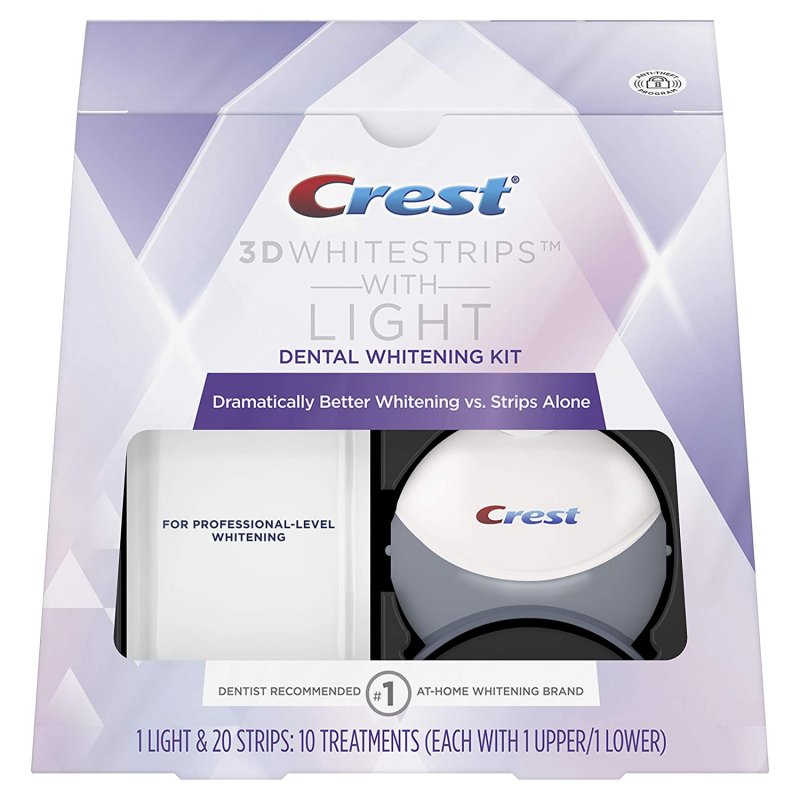 CREST 3D WHITE WHITESTRIPS WITH LIGHT
