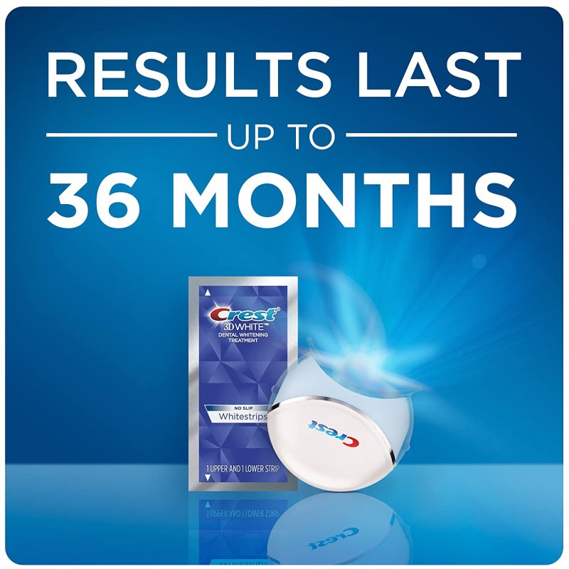 CREST 3D WHITE WHITESTRIPS WITH LIGHT