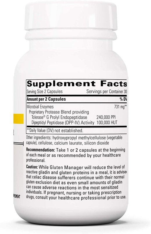 INTEGRATIVE THERAPEUTICS - GLUTEN MANAGER (CORTISOL MANAGER) - 60 TABLET