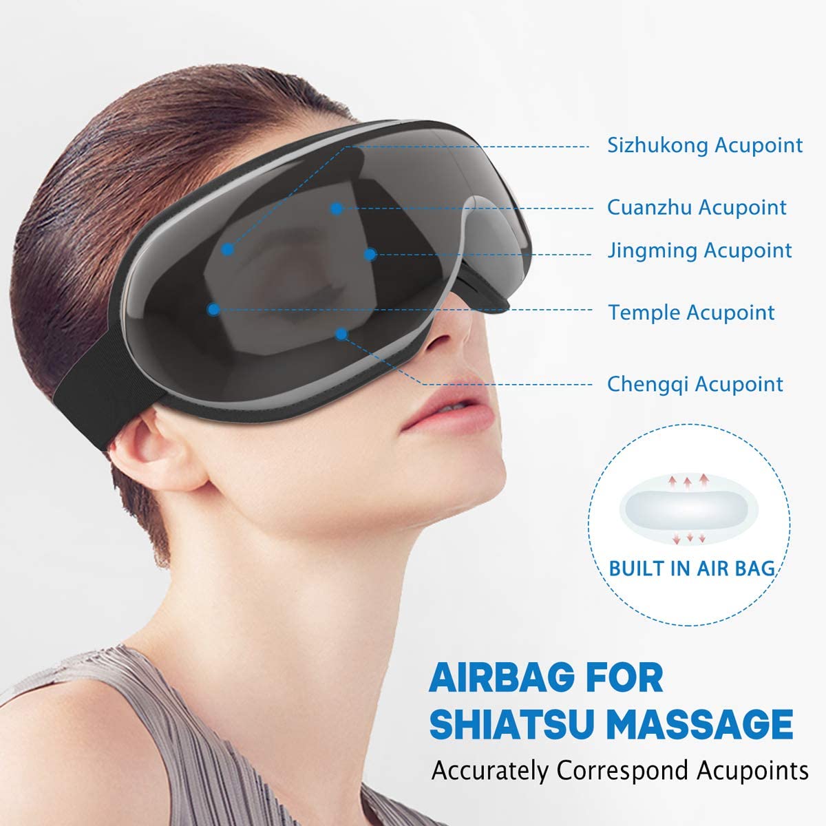 RENPHO EYE MASSAGER - BLACK