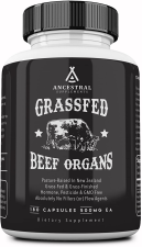 ANCESTRAL SUPPLEMENTS GRASS FED BEEF ORGANS - 180 TABLET