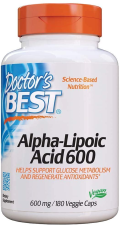 DOCTOR'S BEST ALPHA-LIPOIC ACID - 180 TABLET