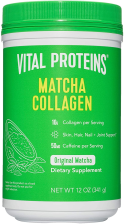 VITAL PROTEINS MATCHA COLLAGEN PEPTIDES POWDER - 12 OZ