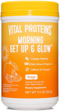 VITAL PROTEINS MORNING GET UP AND GLOW COLLAGEN POWDER - 9.3 OZ