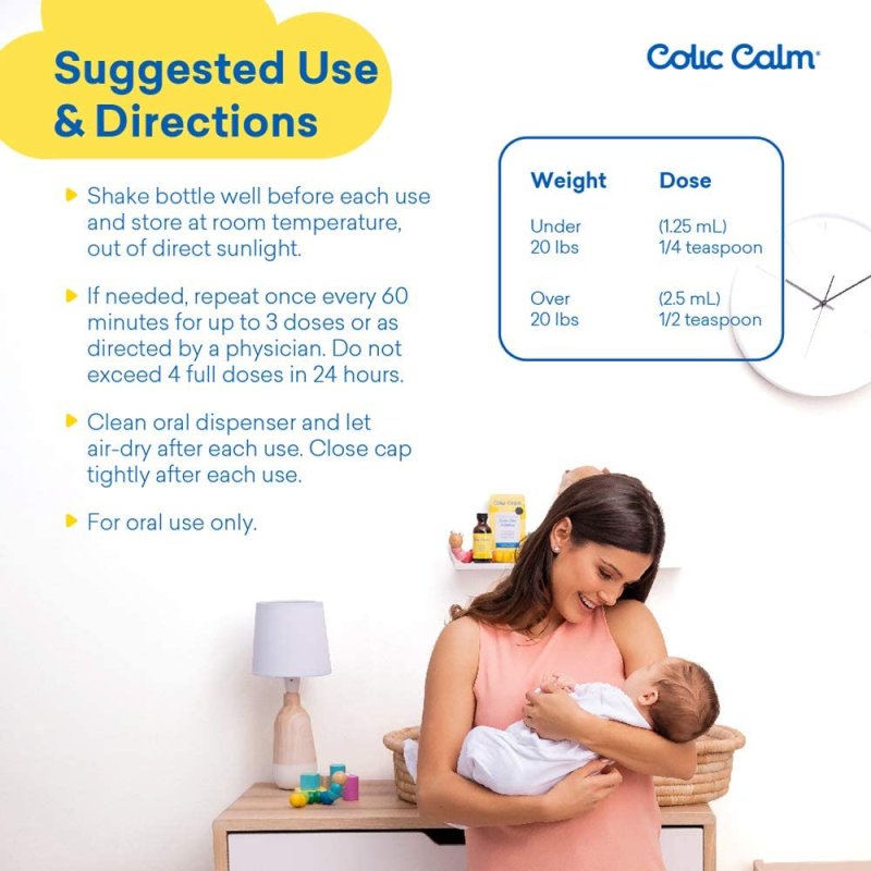 COLIC CALM HOMEOPATHIC GRIPE WATER - 2 FL OZ