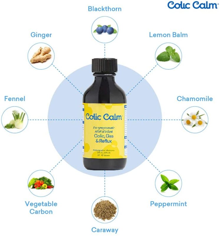 COLIC CALM HOMEOPATHIC GRIPE WATER - 2 FL OZ
