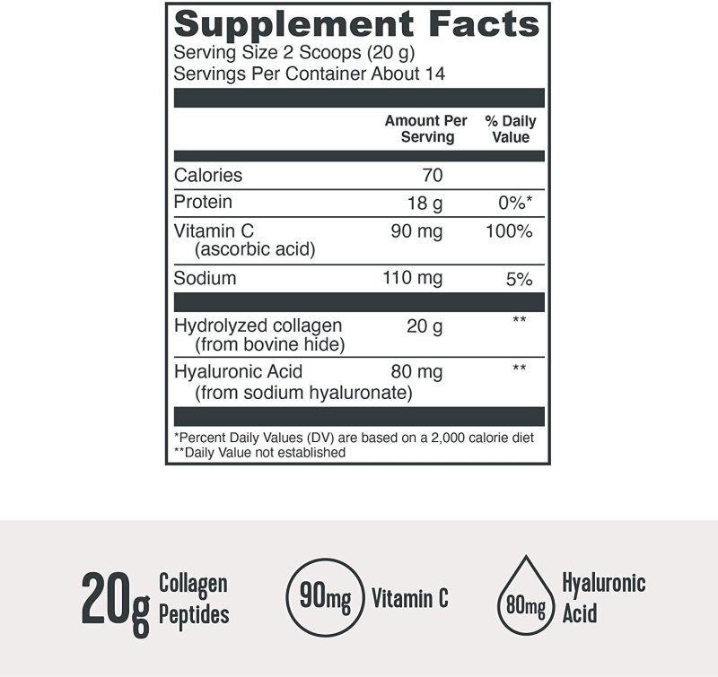 VITAL PROTEINS COLLAGEN PEPTIDES POWDER - 284 GR