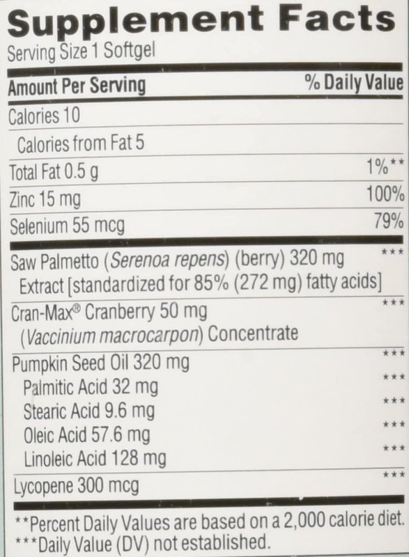 TRUNATURE PROSTATE PLUS HEALTH COMPLEX - 250 TABLET