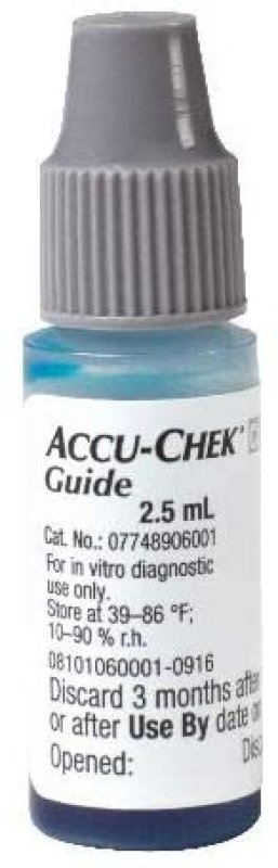 ACCU-CHEK GUIDE GLUCOSE CONTROL SOLUTION