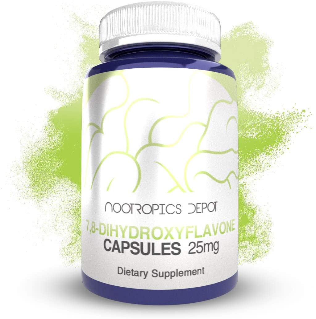 NOOTROPICS DEPOT 7,8-DIHYDROXYFLAVONE CAPSULES 25MG - 60 TABLET