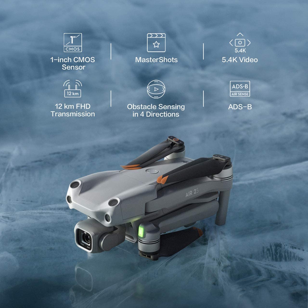 DJI AIR 2S FLY MORE COMBO DRONE