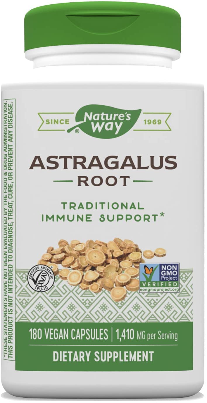 NATURE'S WAY ASTRAGALUS ROOT - 180 TABLET