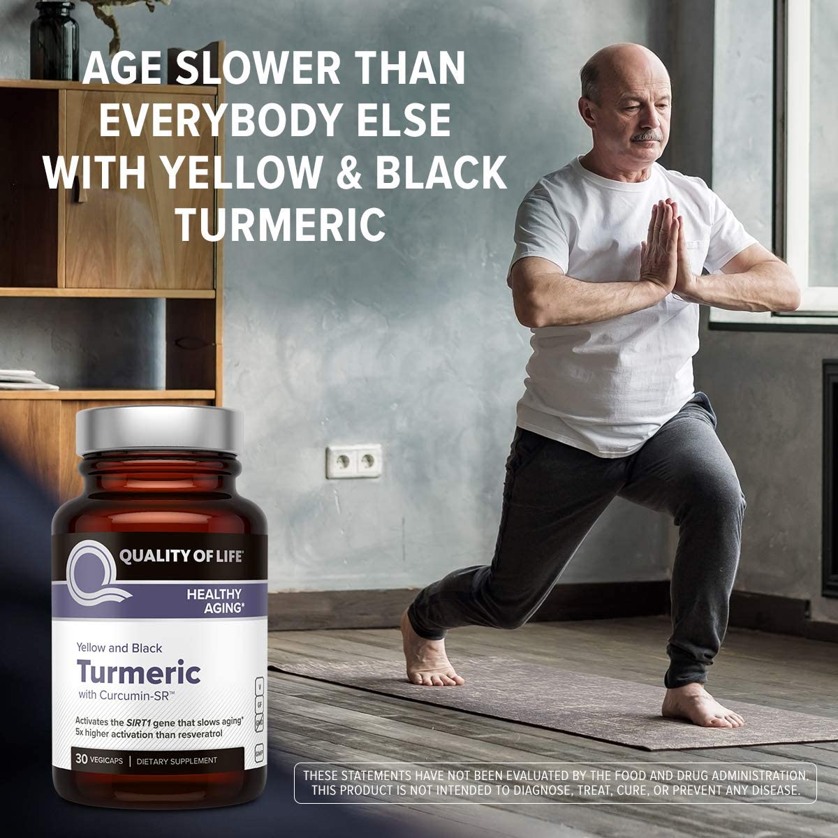 QUALITY OF LIFE TURMERIC - 30 TABLET