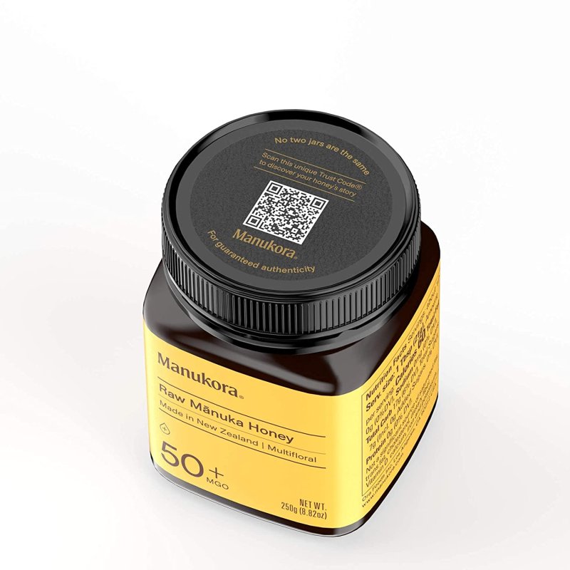 MANUKORA MGO 50+ MULTIFLORAL RAW MANUKA HONEY - 8.8 OZ