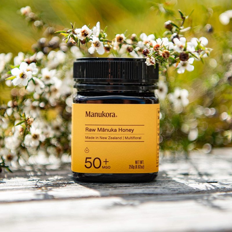 MANUKORA MGO 50+ MULTIFLORAL RAW MANUKA HONEY - 8.8 OZ