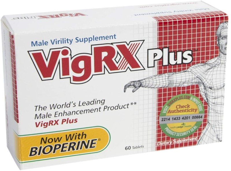 VIGRX PLUS MALE VIRILITY HERBAL DIETARY SUPPLEMENT PILL - 60 TABLET