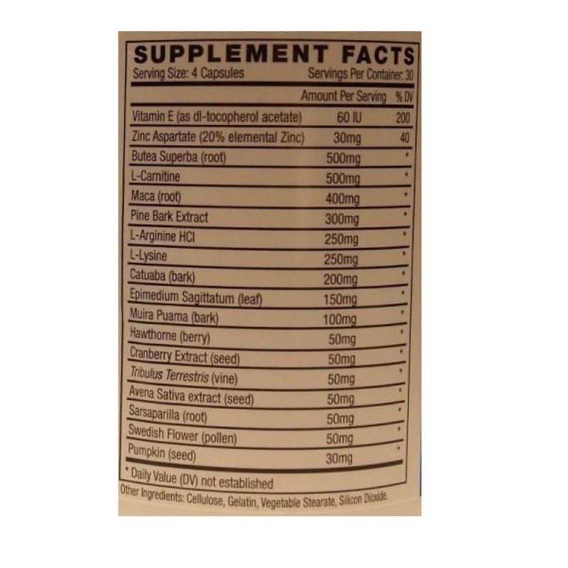 SEMENAX VOLUME AND INTENSITY ENHANCER - 120 TABLET