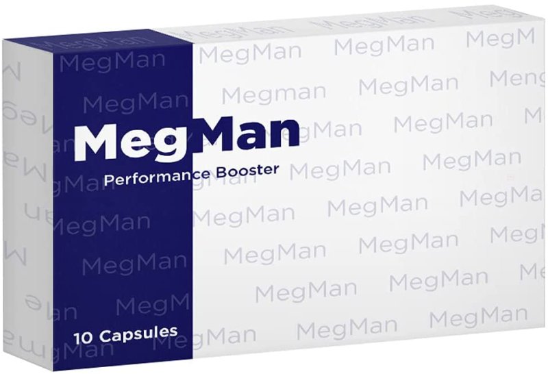 MEGMAN NATURAL MALE PERFORMANCE ENERGY AND STRENGTH BOOSTER - 10 TABLET