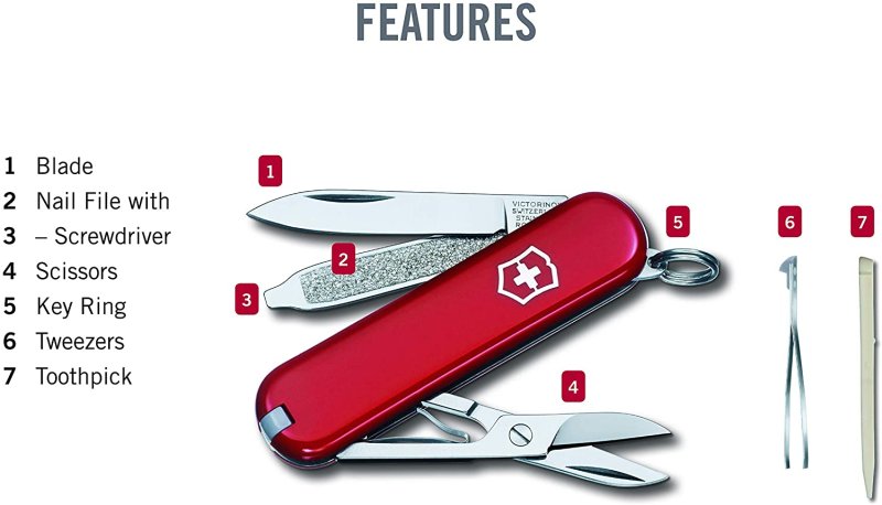 VICTORINOX SWISS ARMY CLASSIC SD POCKET KNIFE