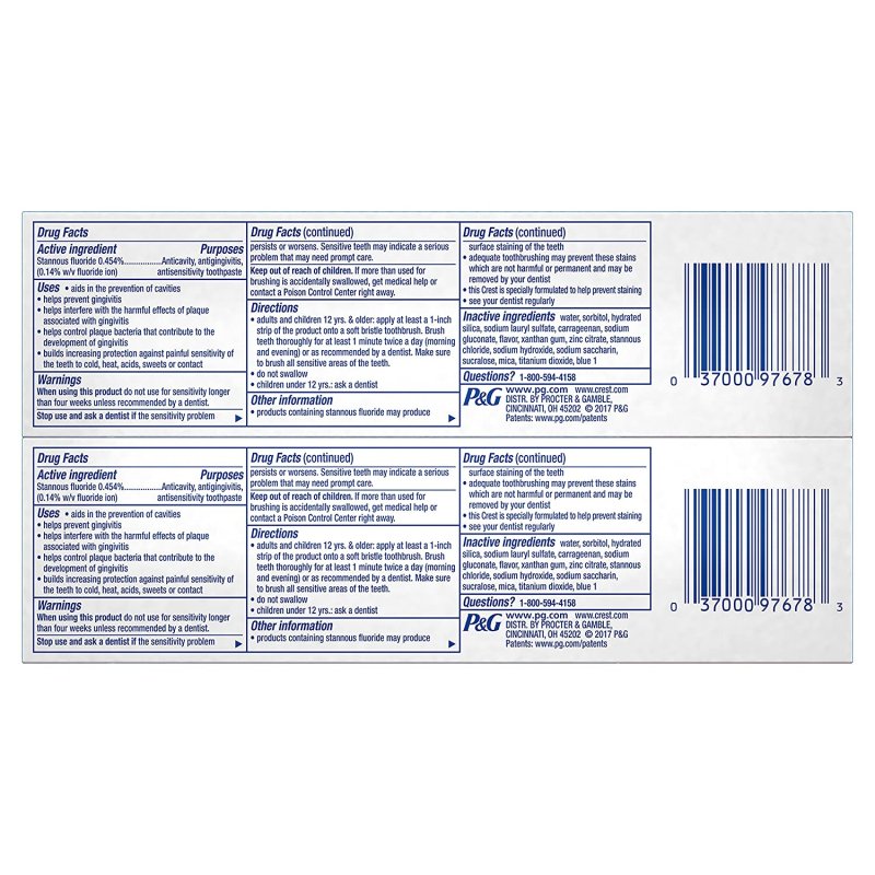 CREST PRO-HEALTH WHITENING GEL - 2'LI PAKET