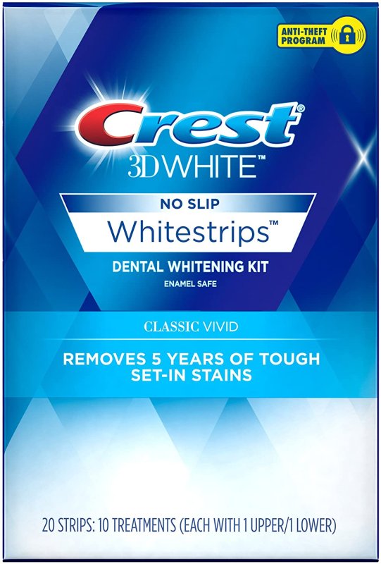 CREST 3D WHITE WHITESTRIPS CLASSIC