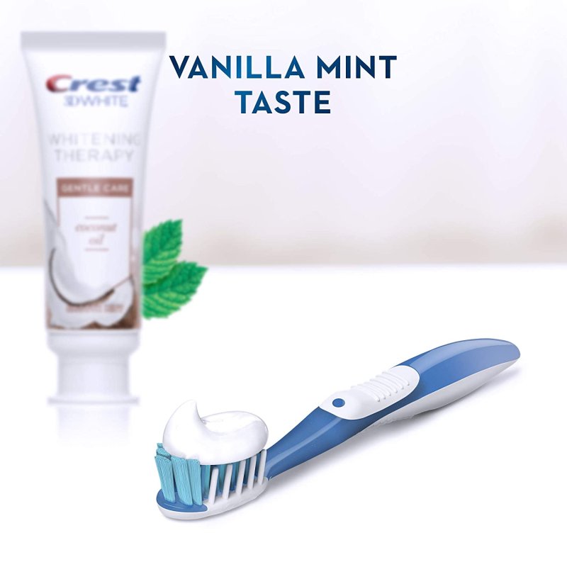CREST COCONUT OIL 3D WHITE TOOTHPASTE - 3'LU PAKET