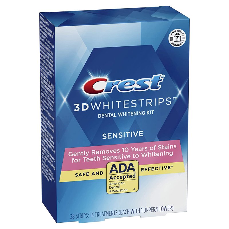 CREST 3D WHITESTRIPS SENSITIVE TEETH - 14 TREATMENTS