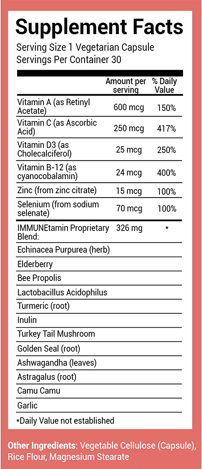 HAIRTAMIN IMMUNETAMIN - 30 TABLET