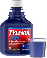 TYLENOL PM EXTRA STRENGTH LIQUID DIPHENHYDRAMINE - 8 FL OZ
