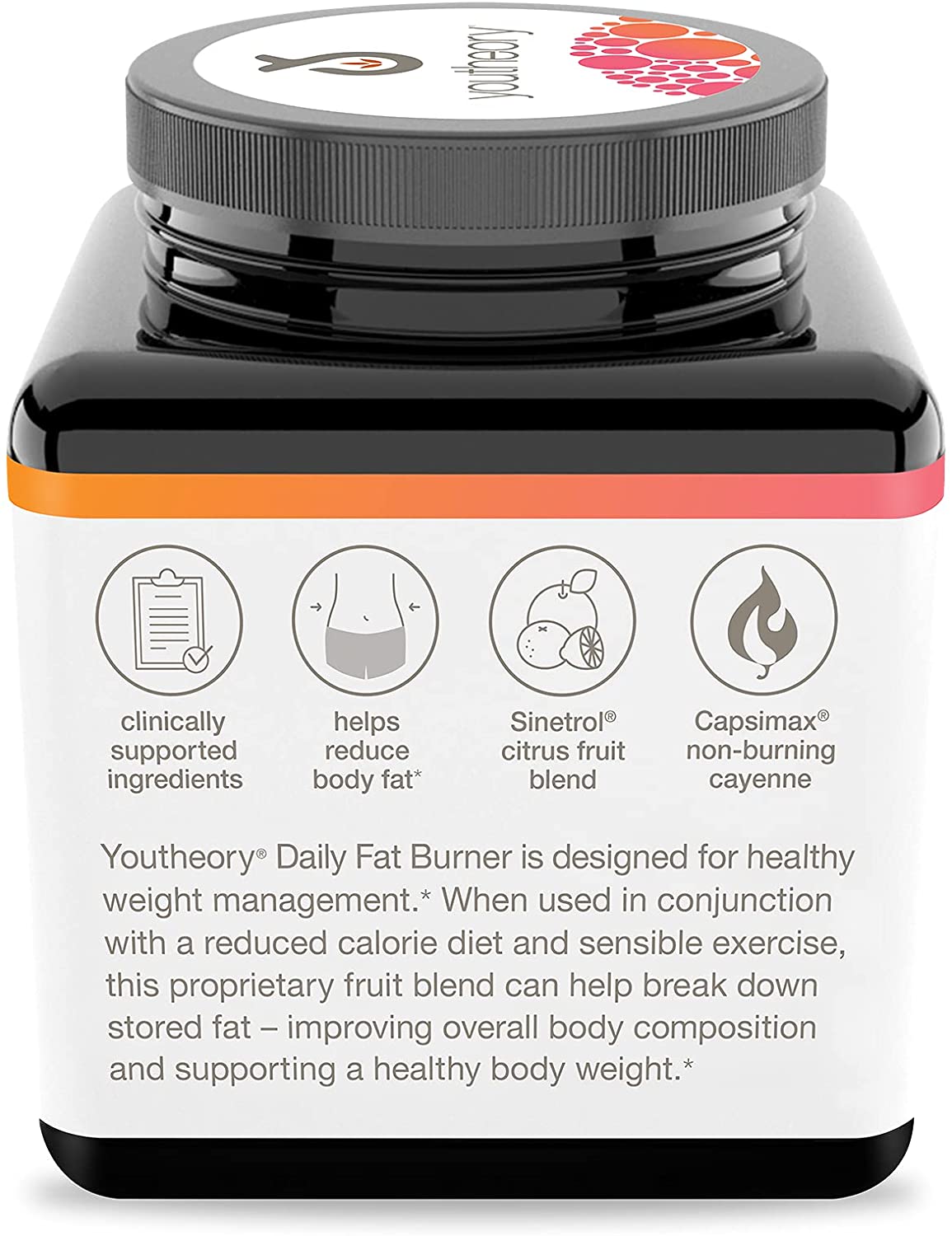 YOUTHEORY DAILY FAT BURNER VEGETARIAN - 60 TABLET
