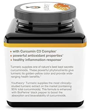 YOUTHEORY TURMERIC ADVANCED - 120 TABLET