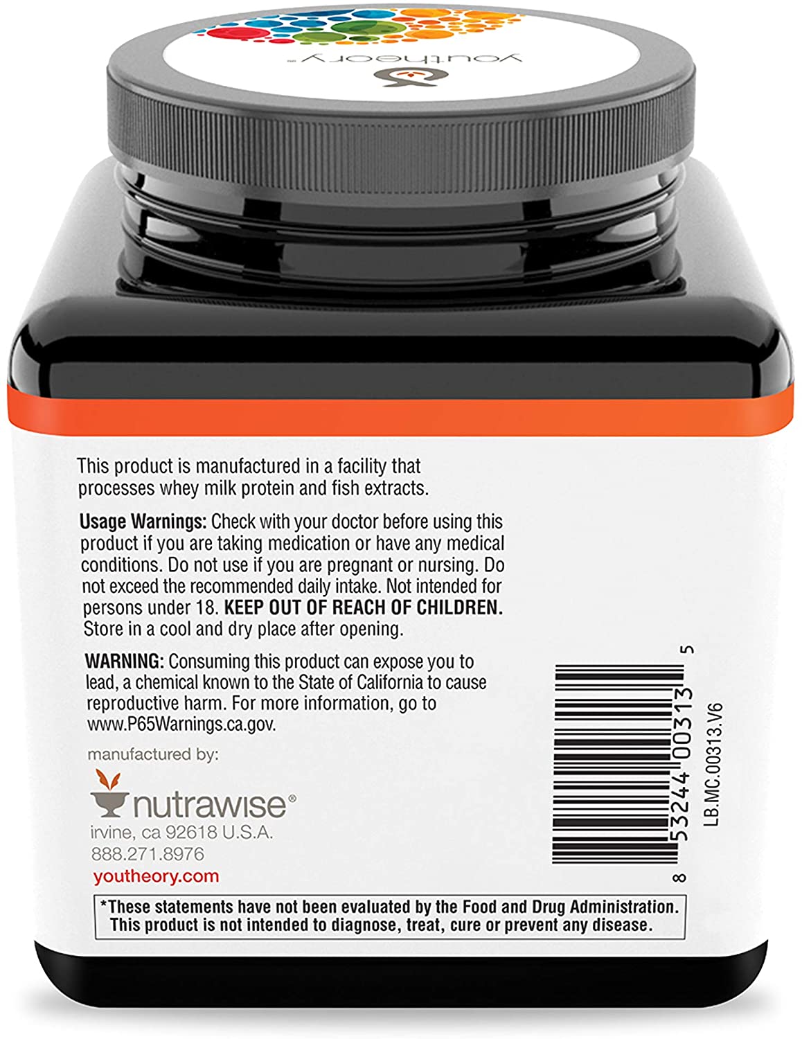 YOUTHEORY MARINE COLLAGEN - 160 TABLET