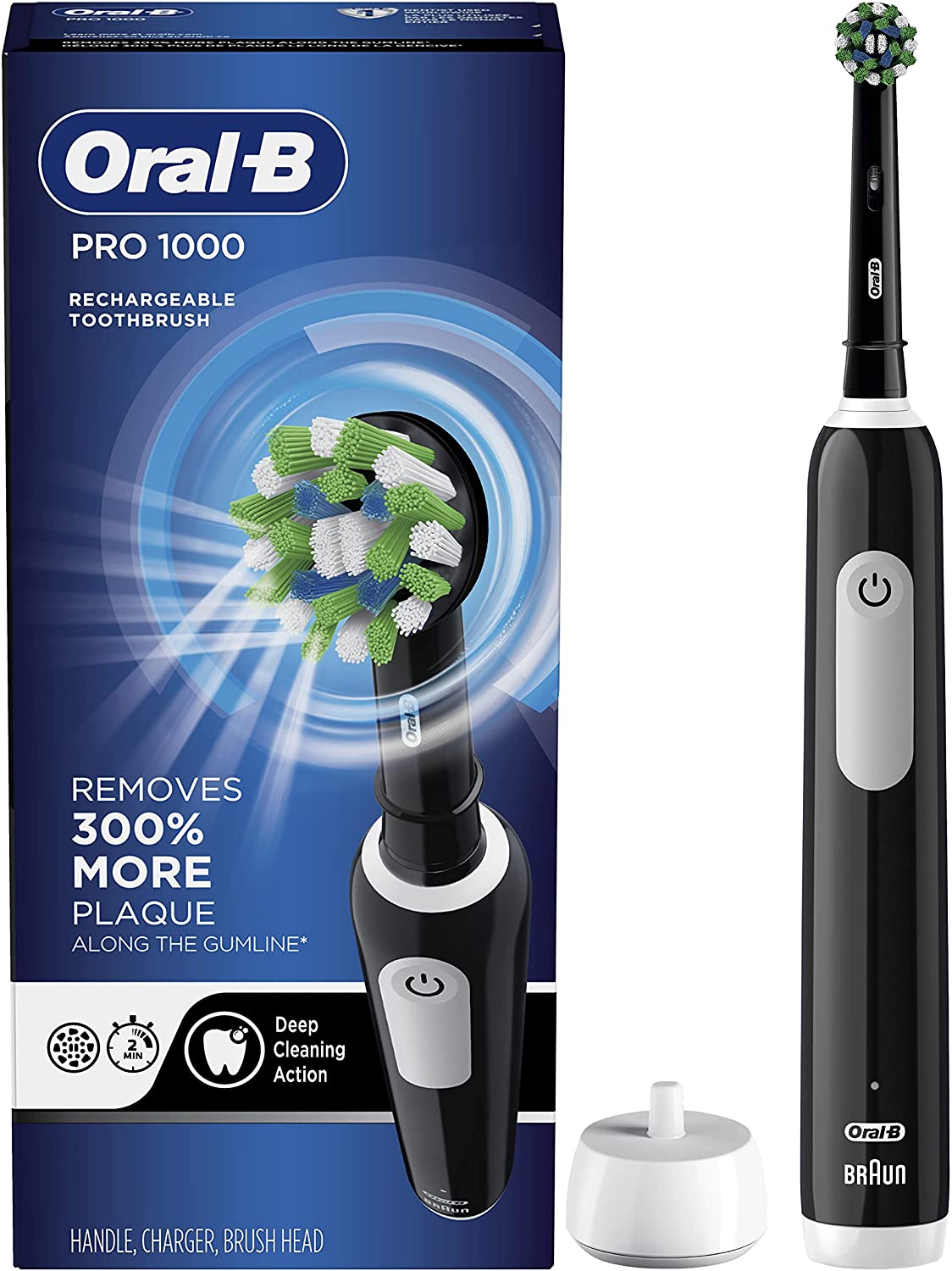 ORAL-B PRO 1000 CROSSACTION ELECTRIC TOOTHBRUSH