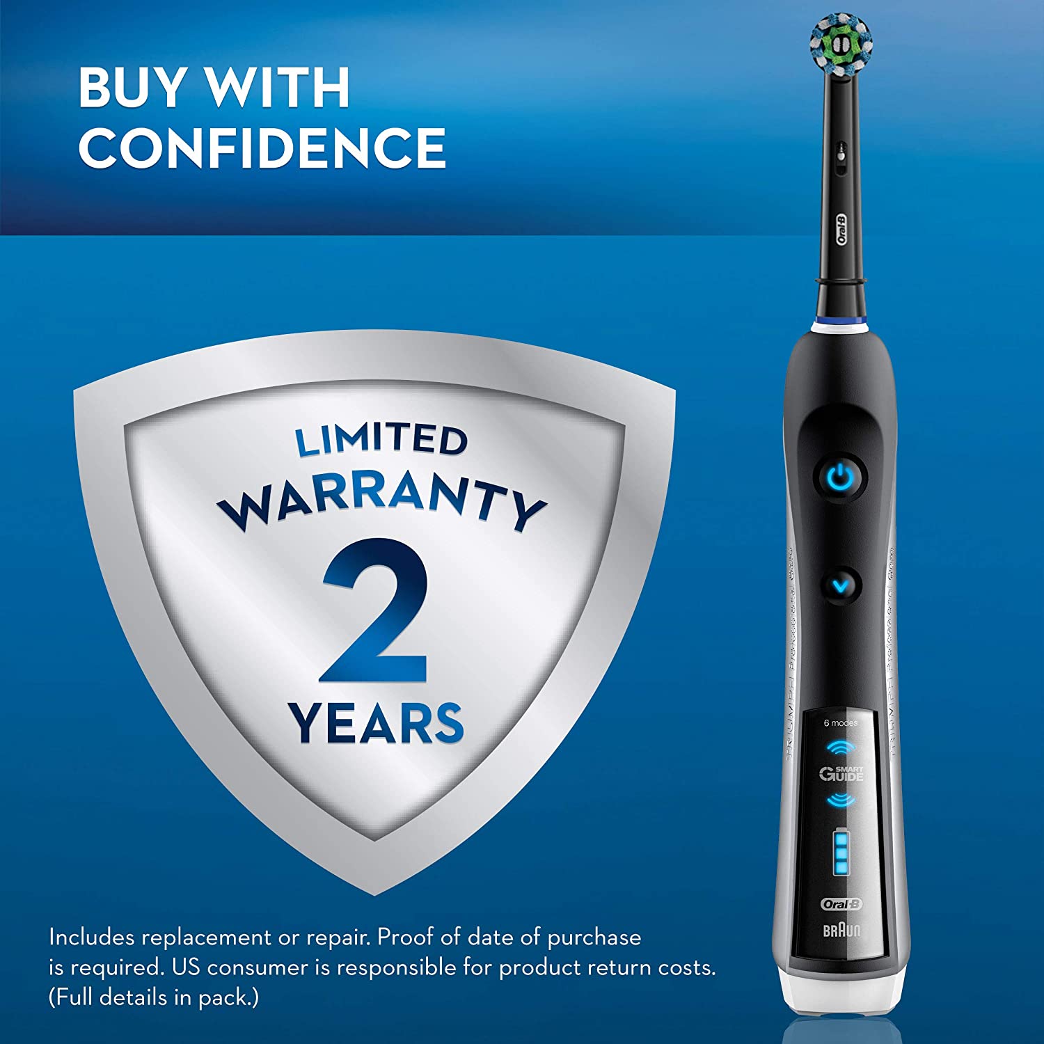 ORAL-B PRO 5000 SMARTSERIES ELECTRIC TOOTHBRUSH