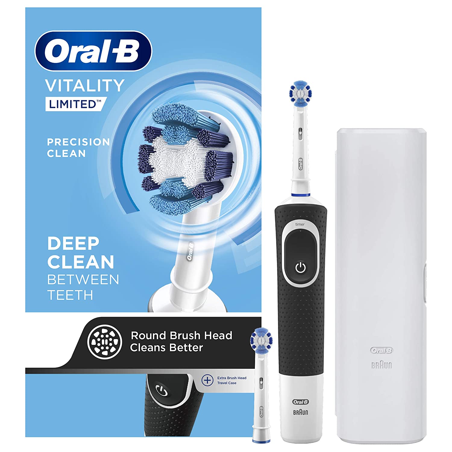 ORAL-B VITALITY LIMITED PRECISION CLEAN RECHARGEABLE TOOTHBRUSH