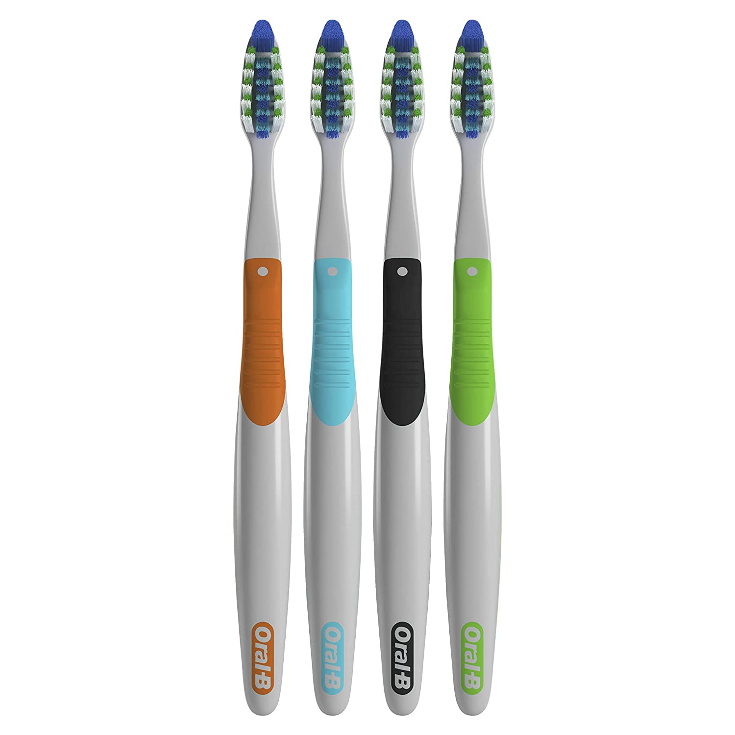 ORAL-B CROSSACTION MAX CLEAN MANUAL TOOTHBRUSH - 4 ADET