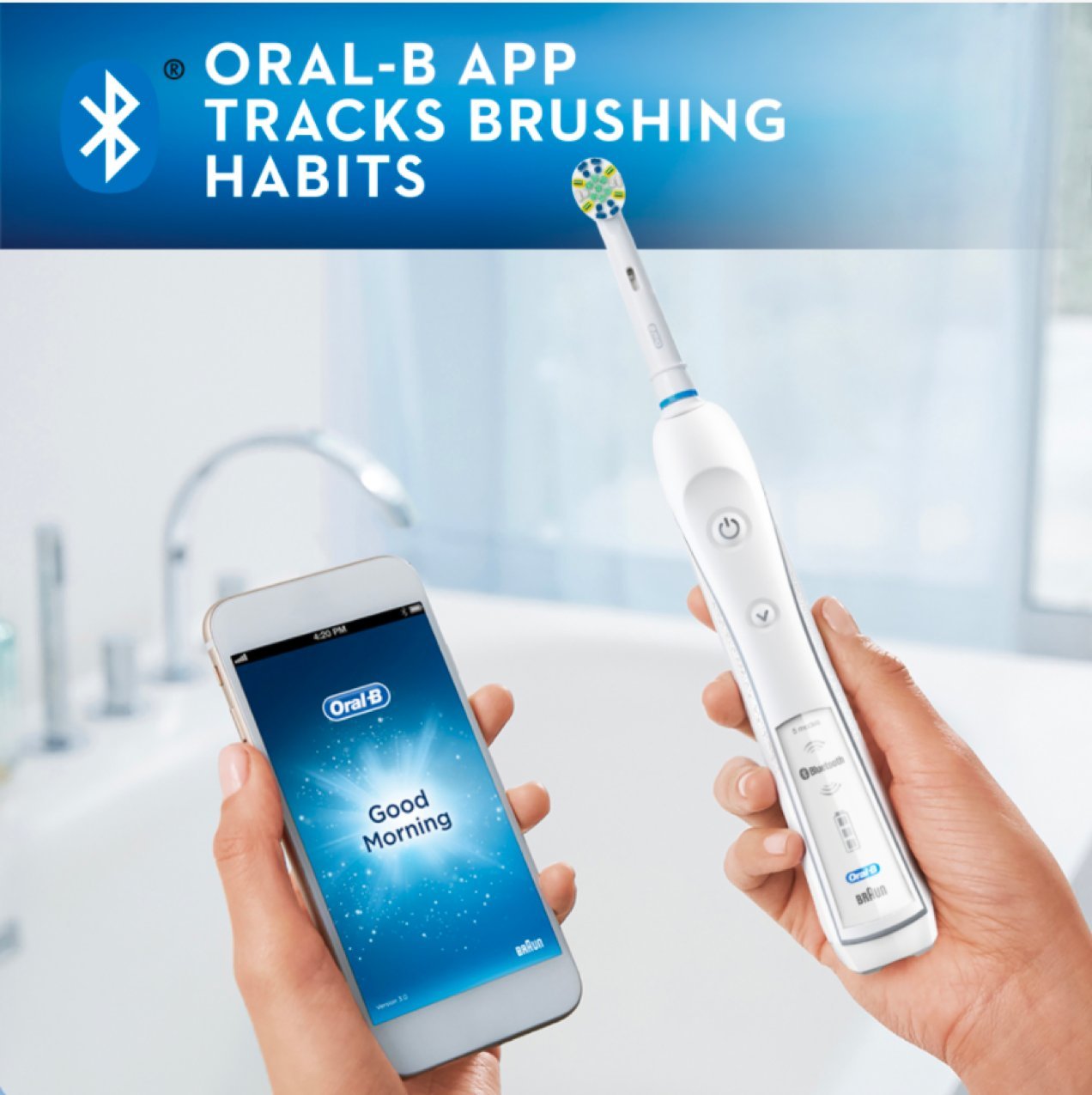ORAL-B PRO 5000 SMARTSERIES POWER RECHARGEABLE ELECTRIC TOOTHBRUSH