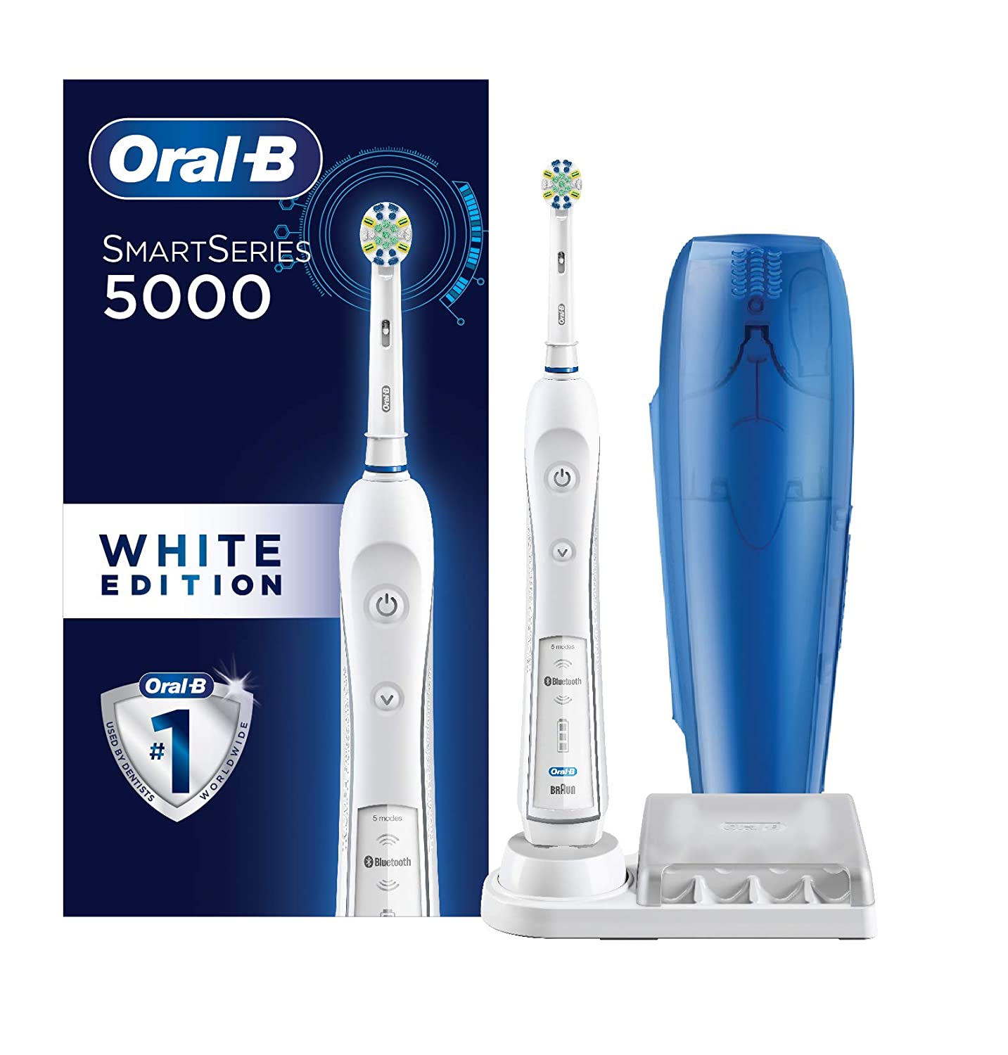 ORAL-B PRO 5000 SMARTSERIES POWER RECHARGEABLE ELECTRIC TOOTHBRUSH